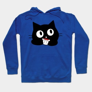 black cats and shortcake Hoodie